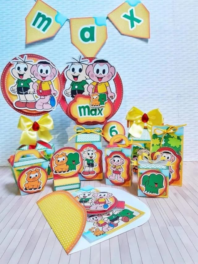 Kit Festa Cebolinha e Cascão