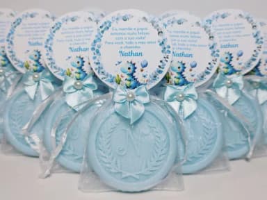 Lembrancinha Maternidade, Sabonete Letra Personalizada