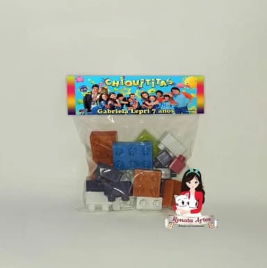 Blocos de Montar Personalizado Chiquititas