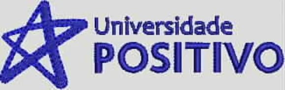 Matriz de Bordado Universidade Positivo