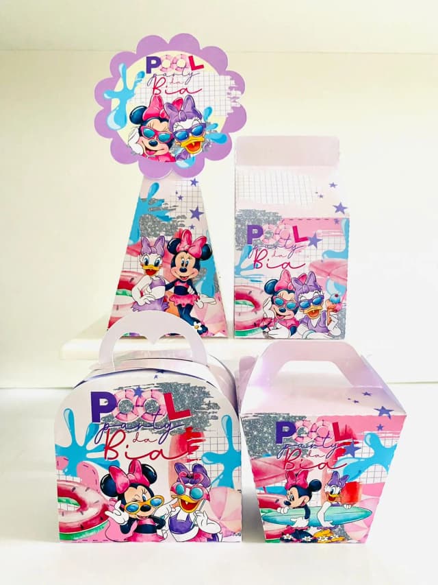 ARQUIVO DE CORTE MINNIE POOL PARTY 12