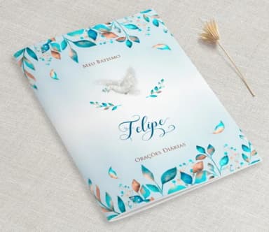 Lembrança Para Batizado / Eucaristia Livro De Orações