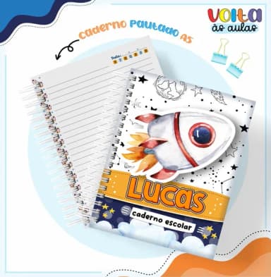 Caderno ou Agenda Personalizada