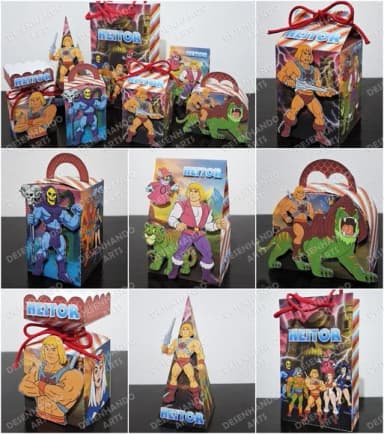 Kit 60 Lembrancinhas He- Man