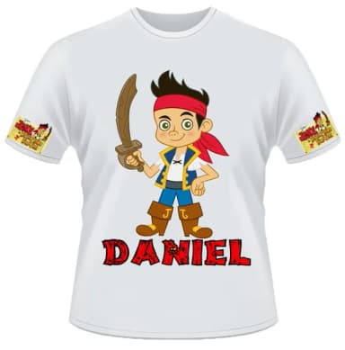 Camiseta Jack e os piratas