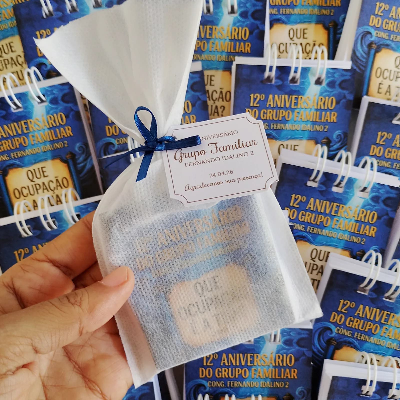 100 Blocos Minizinhos / Personalizados com sua arte ou logo