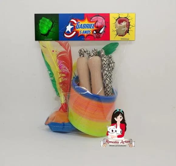 Kit Boa Infância Vingadores Desenho