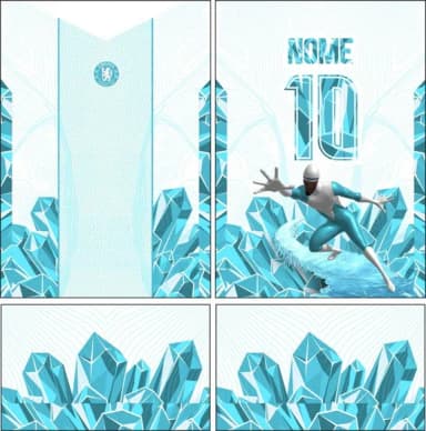 Arte Vetor Camisa Interclasse Gelado Mod-838