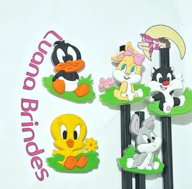 Lápis C/ponteira Baby Looney Tunes Pacotes C/5 Unidades