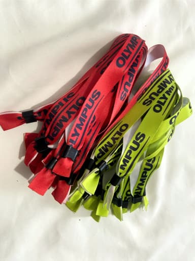 Pulseiras Personalizadas de Tecido Festas e Eventos !
