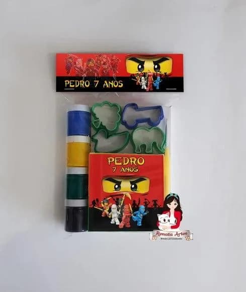 Kit Artes Personalizado Ninjago