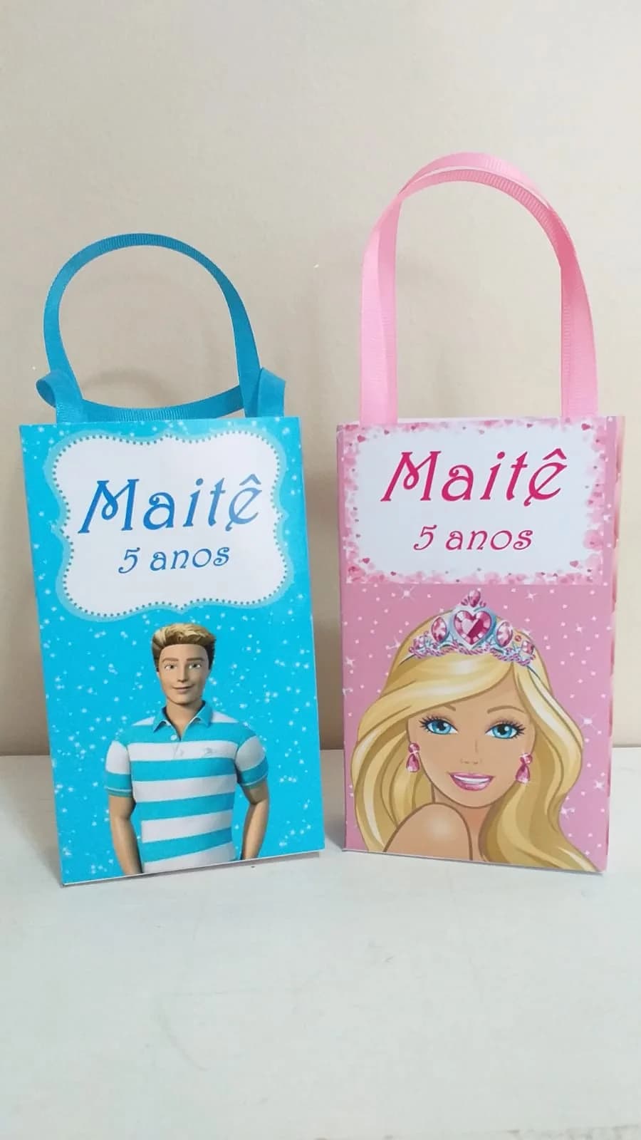Sacolinhas Personalizadas Barbie para Lembrancinhas
