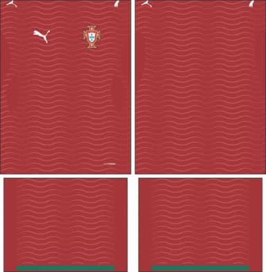 Arte Vetor Camisa Portugal Local 2026