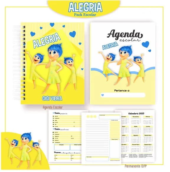 Caderno ou Agenda Personalizada