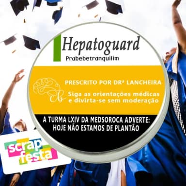 Latinhas Personalizadas Festa Formatura Medicina Remédio