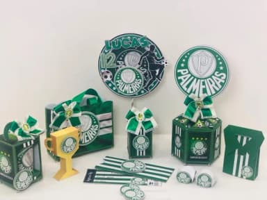 Kit 60 Lembrancinhas Palmeiras