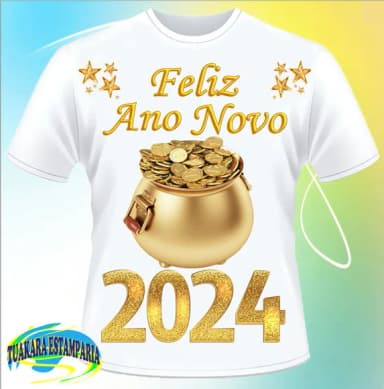Camiseta Ano Novo 2024 - 05