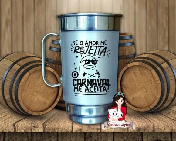 Caneca de Chopp Personalizada 500 ml
