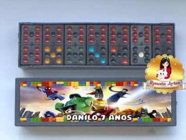 Dominó Heróis Lego