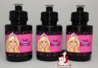 Squeeze Personalizado Barbie Nova