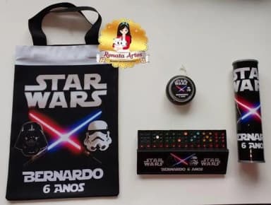 Kit Jogos na Sacola Star Wars 2