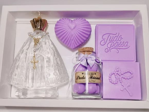 Presente de Aniversário: Kit Aromatizador Nossa Senhora