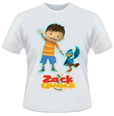Camiseta Zack e Quack