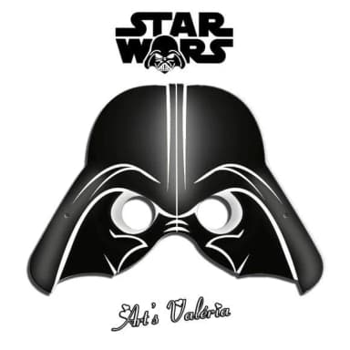 Máscara do Darth Vader dos Star Wars