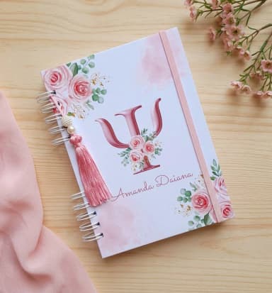 Caderno A5 Psicologia c/ 100 folhas - Escolha a Capa