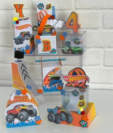 Kit 30 Lembrancinhas Hotweels