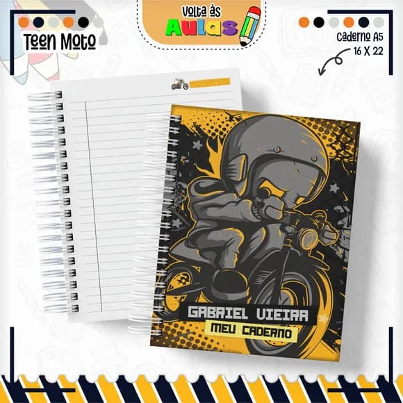 Caderno ou Agenda Personalizada