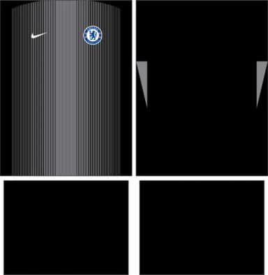 Arte Vetor Camisa Chelsea Goleiro 2025-2026