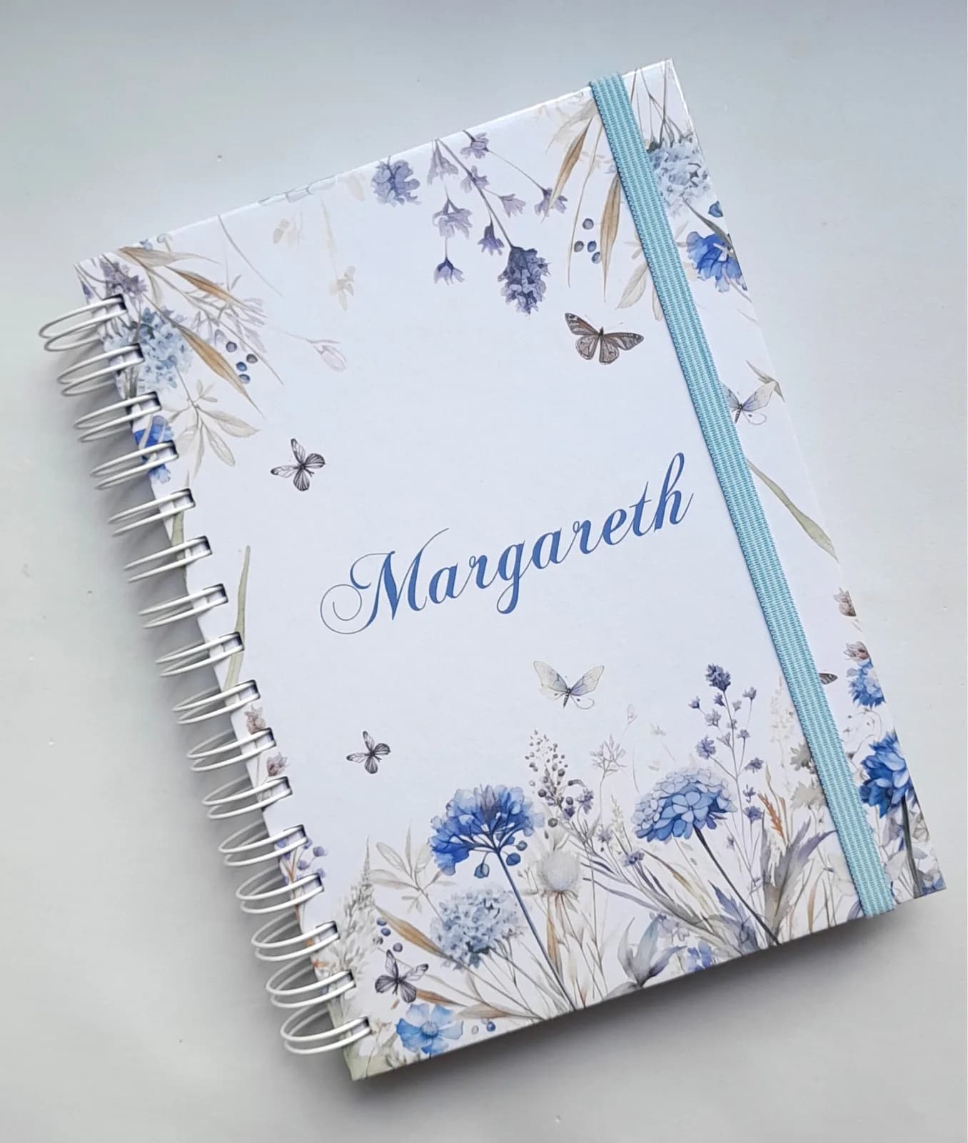 Caderno A5 Pautado Floral c/ 100 folhas