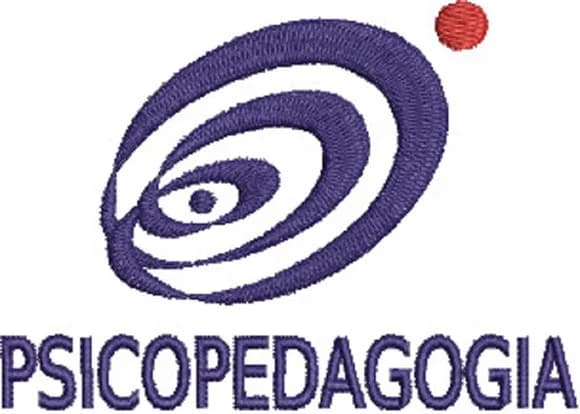 Matriz de Bordado Símbolo Psicopedagogia