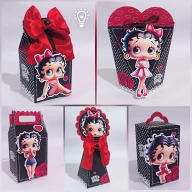 Kit 30 Lembrancinhas Betty Boop