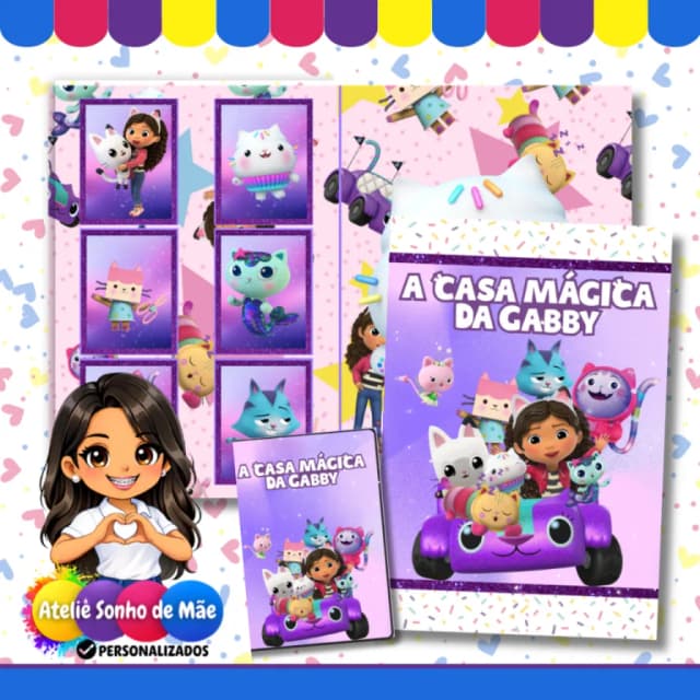 Album de Figurinhas Personalizados