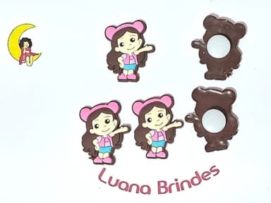 Maria Clara C/adaptador para Crocs Pacote com 6 Unidades