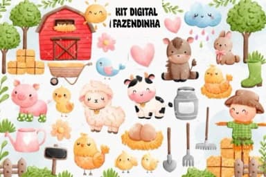 Kit Digital Fazendinha *02