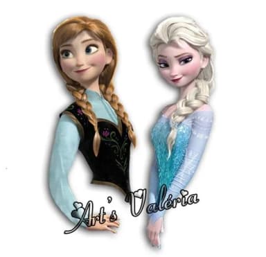 Apliques Frozen para Tubets - cada