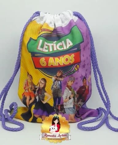 Mochila Cúmplices de Um Resgate Roxa