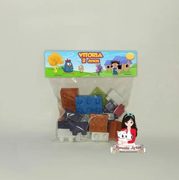 Blocos de Montar Personalizado Galinha Pintadinha 3