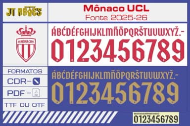 Ucl Fonte Mônaco 2025 2026 Ucl