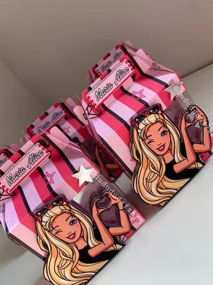 Kit 30 Lembrancinhas Barbie