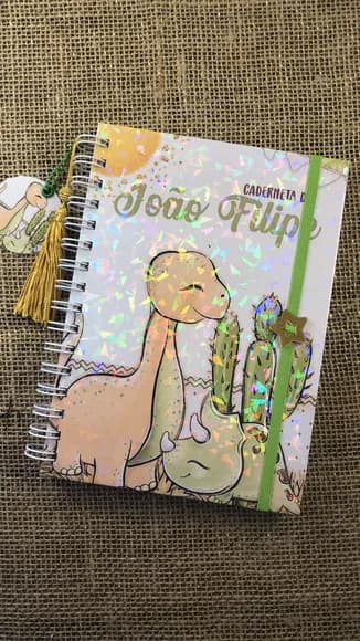 Caderneta de Saúde / Vacinação Personalizada - Dinossauros