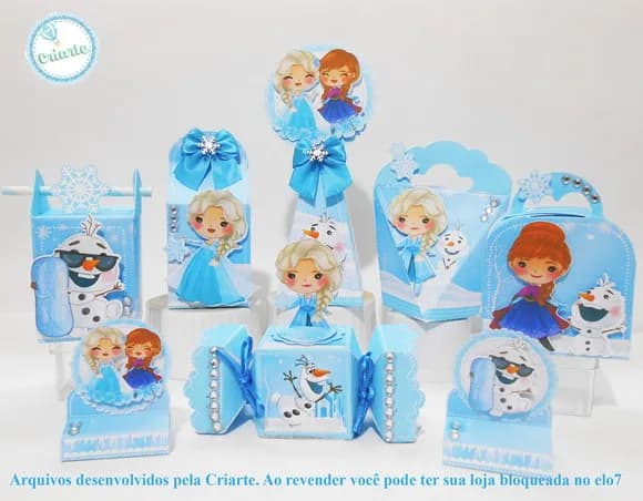 Arquivo de Corte Frozen Cute 51