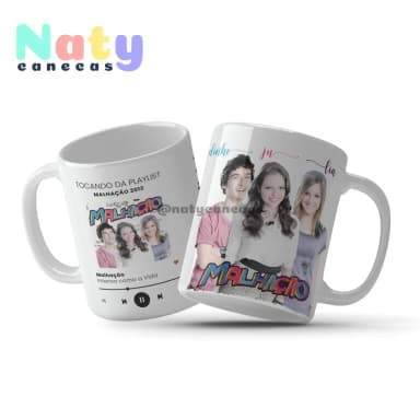 Caneca Personalizada Trilha Sonora Malhação 2012