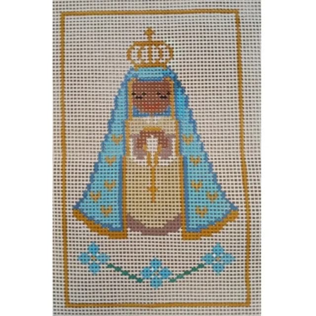 Tela pintada para bordar tapeçaria - Talagarça grossa