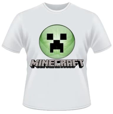 Camiseta Minecraft 1