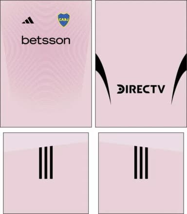 Arte Vetor Camisa Boca Juniors Goleiro 2026