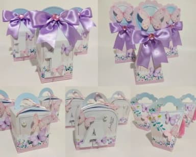 Kit 30 Lembrancinhas Jardim Encantado